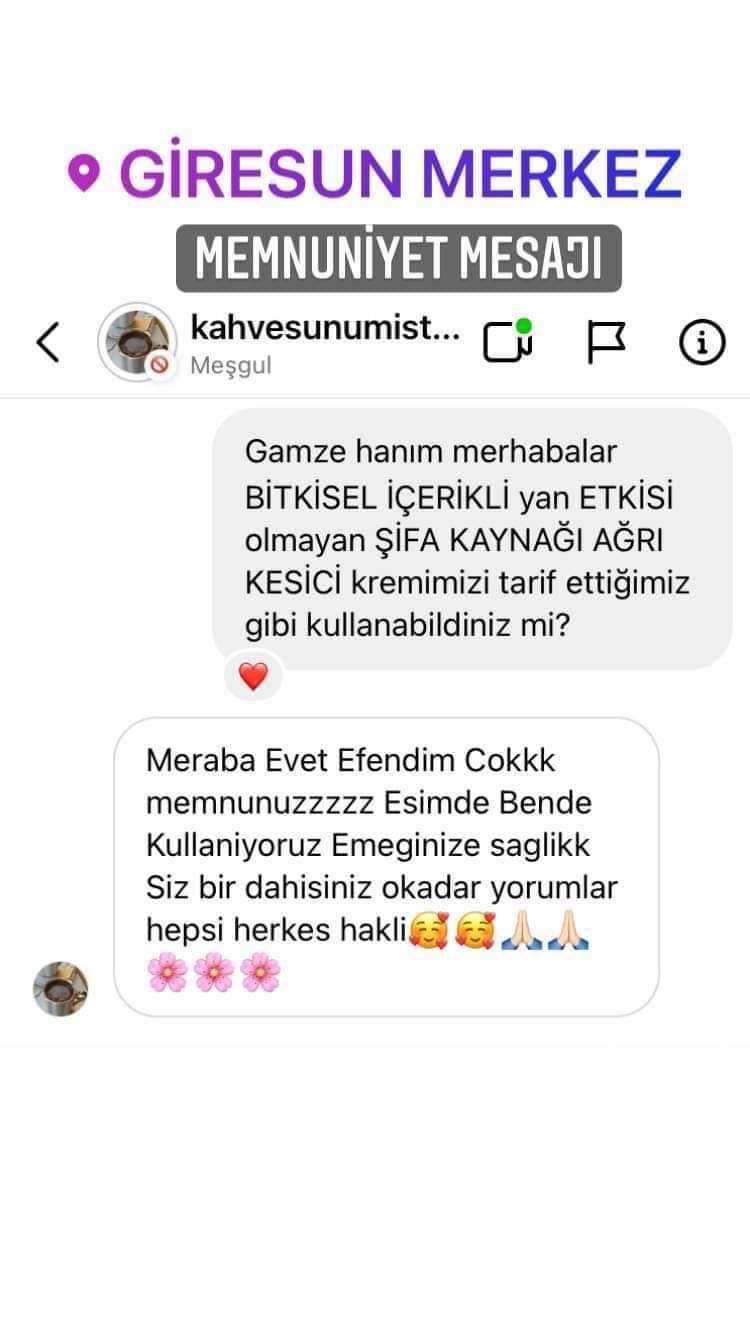 HÜMA & BERLİN
Bitkisel Ağrı Tedavi Edici Masaj Kremi