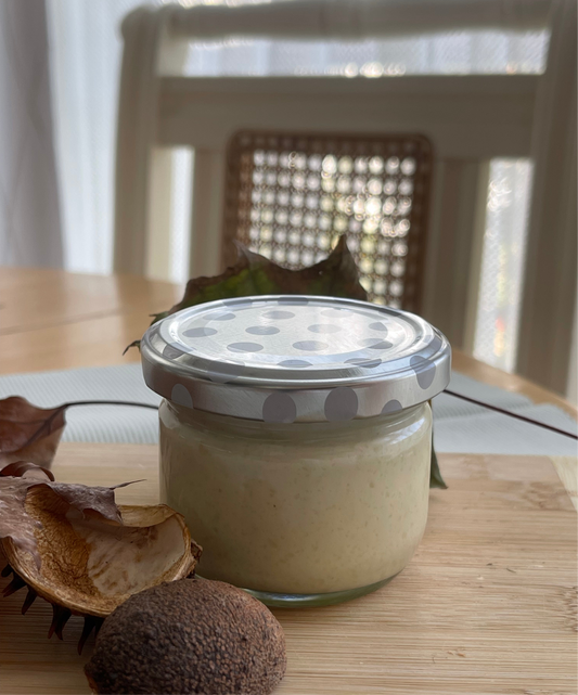 Hülyet Naturèl – Güçlü Tedavi Edici At Kestanesi Merhemi (120g)
(Handmade • Natural • Therapeutic)