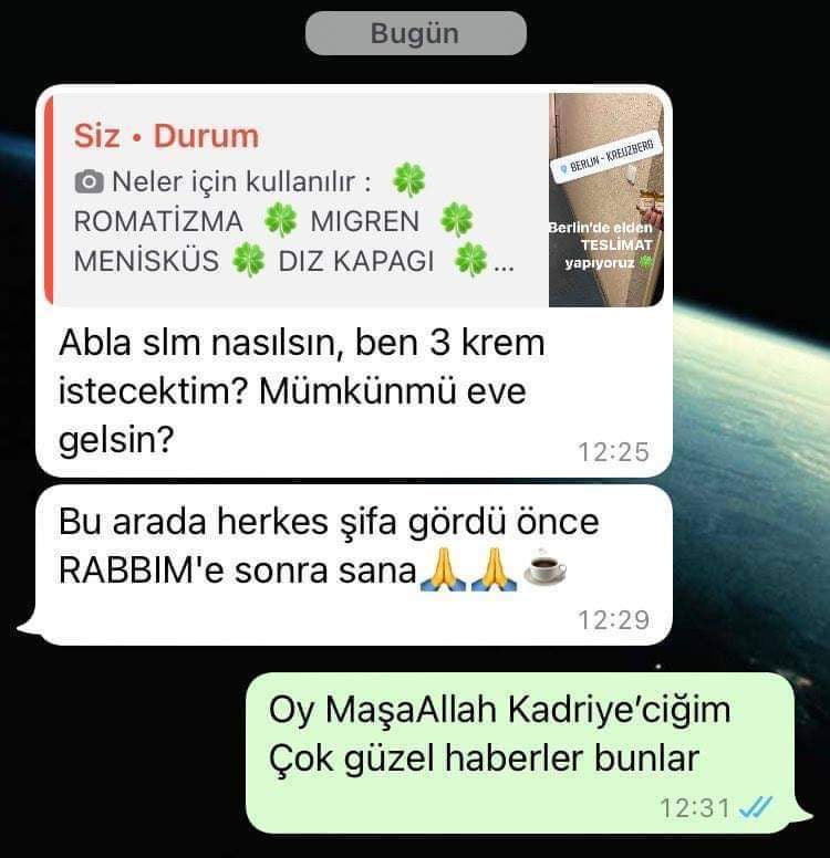 HÜMA & BERLİN
Bitkisel Ağrı Tedavi Edici Masaj Kremi