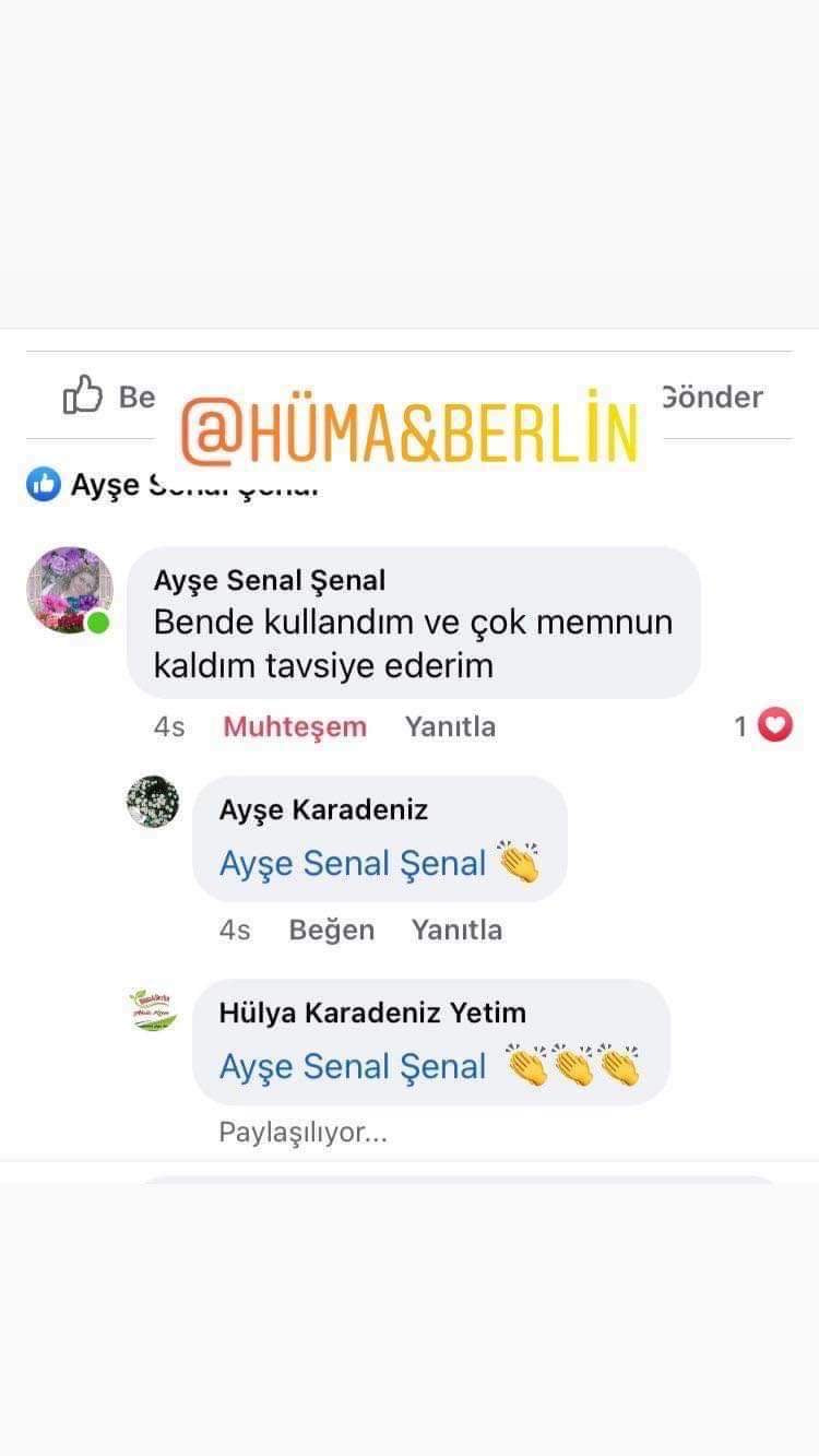 HÜMA & BERLİN
Bitkisel Ağrı Tedavi Edici Masaj Kremi