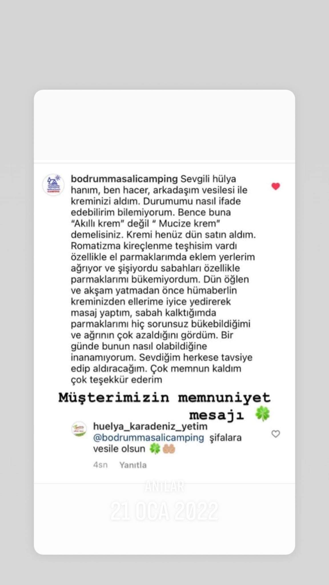 HÜMA & BERLİN
Bitkisel Ağrı Tedavi Edici Masaj Kremi