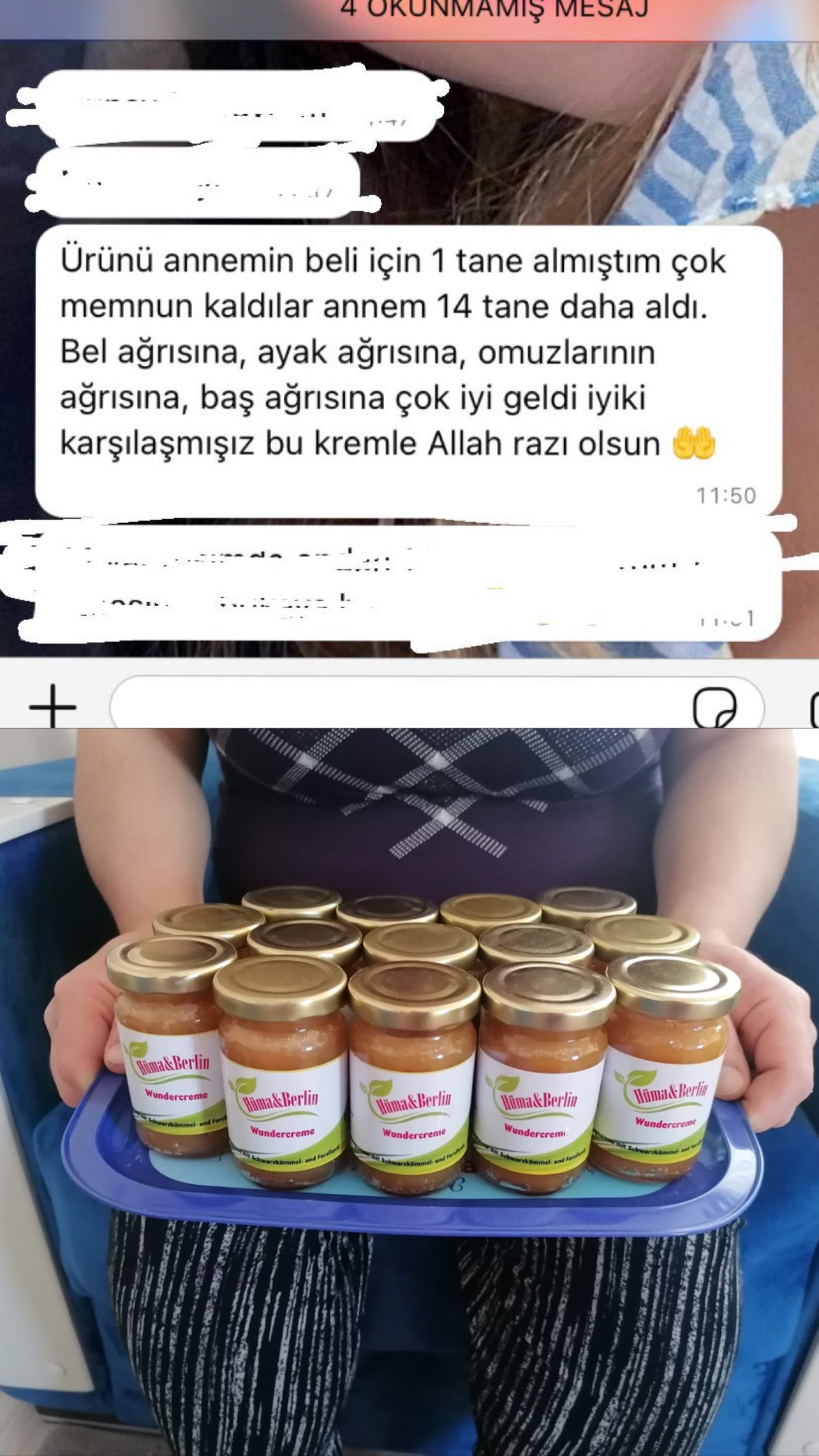 HÜMA & BERLİN
Bitkisel Ağrı Tedavi Edici Masaj Kremi