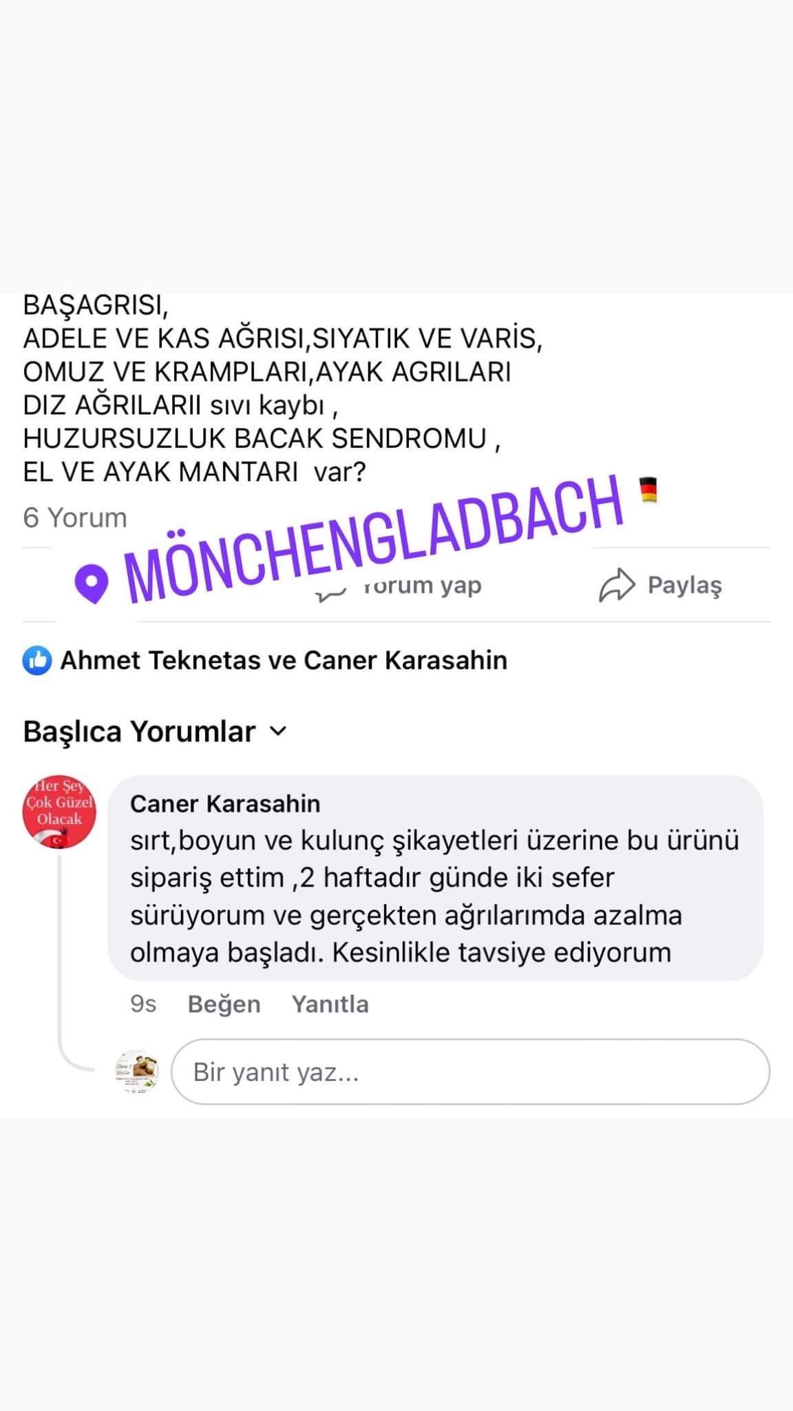 HÜMA & BERLİN
Bitkisel Ağrı Tedavi Edici Masaj Kremi