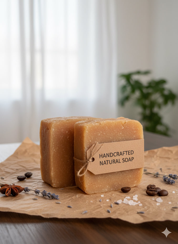“Boraks Sabunu – Antiseptik & Parlatıcı Bakım (El Yapımı, Ortalama 143 g)”                                           Hülyet Naturèl – Handgemachte Borax Seife (Antiseptisch & Hautausgleichend)