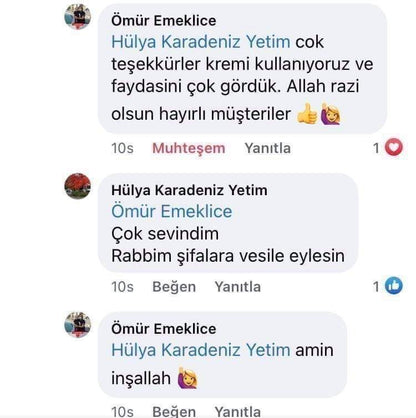 HÜMA & BERLİN
Bitkisel Ağrı Tedavi Edici Masaj Kremi