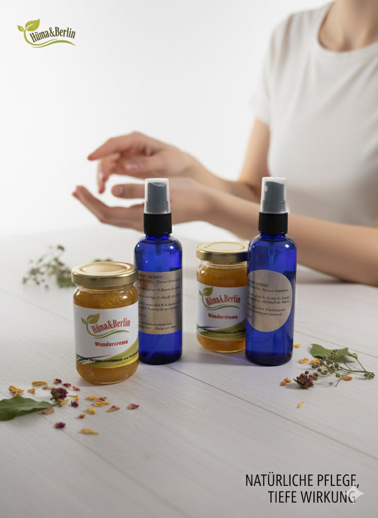 Hüma Berlin Creme & Hülyet – Rizinusöl Pflege-Set