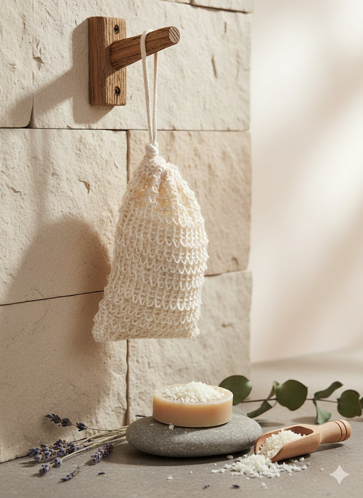 Hülyet Natürlicher Luffa-Schwamm – Schaum-Genuss Seifenmischung