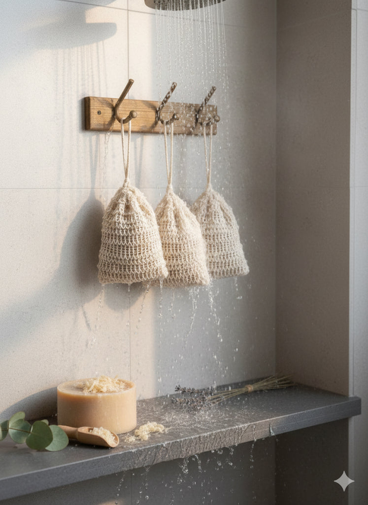 Hülyet Natürlicher Luffa-Schwamm – Schaum-Genuss Seifenmischung