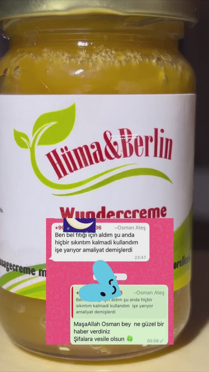 HÜMA & BERLİN
Bitkisel Ağrı Tedavi Edici Masaj Kremi